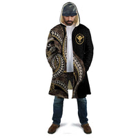 Hawaii Pineapple Brown Tribal Pattern Cloak - Polynesian Pride
