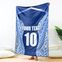 Custom Manu Samoa Rugby Blanket Polynesian Tattoo LT03 - Polynesian Pride