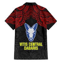 Vitis Central Dabaris Rugby Family Matching Tank Maxi Dress and Hawaiian Shirt Papua New Guinea Polynesian Tattoo LT03 - Polynesian Pride