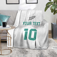 Custom New Zealand Football Blanket Go All Silver Ferns - Towards World Cup 2026