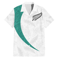 Custom New Zealand Football Family Matching Mermaid Dress and Hawaiian Shirt Go All Silver Ferns - Towards World Cup 2026