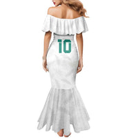 Custom New Zealand Football Mermaid Dress Go All Silver Ferns - Towards World Cup 2026