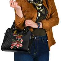 Hawaiian Hibiscus Turtle and Tropical Flower Shoulder Handbag Dynamic Vibe LT03 - Polynesian Pride