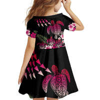 Hawaiian Hibiscus Turtle and Tropical Flower Family Matching Long Sleeve Bodycon Dress and Hawaiian Shirt Sweet Vibe