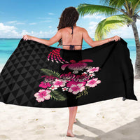 Hawaiian Hibiscus Turtle and Tropical Flower Sarong Sweet Vibe