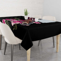 Hawaiian Hibiscus Turtle and Tropical Flower Tablecloth Sweet Vibe