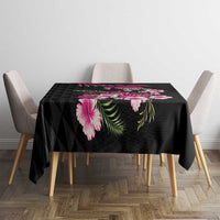 Hawaiian Hibiscus Turtle and Tropical Flower Tablecloth Sweet Vibe