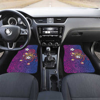 Hawaiian Octopus Tattoo and Frangipani Car Mats