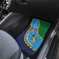 Malampa Fiji Day Car Mats National Symbols with Tapa Tribal and Polynesian Tattoo