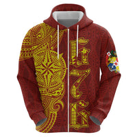 Tonga 676 Ngatu Tribal Tattoo Hoodie