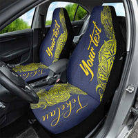 Personalised Tokelau Classic Ngatu Motifs Car Seat Cover