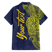 Personalised Tokelau Classic Ngatu Motifs Family Matching Tank Maxi Dress and Hawaiian Shirt LT03 - Polynesian Pride