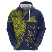 Personalised Tokelau Classic Ngatu Motifs Hoodie