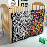 Niue Hiapo and Maori Decoration Tattoos Quilt - Polynesian Pride