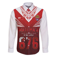 Mate Ma'a Tonga Rugby Family Matching Mermaid Dress and Hawaiian Shirt Six Seven Six to The World