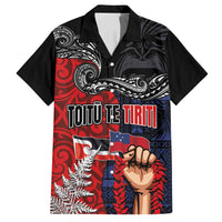 Aotearoa and Samoa Toitu Te Tiriti Family Matching Tank Maxi Dress and Hawaiian Shirt Honour the Treaty - Te Tiriti Is Us