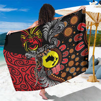 Aotearoa and Australia Toitu Te Tiriti Sarong Honour the Treaty - Stand Together Stand Stronger