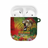 Hawaiian Reggae AirPods Case Jawaiian One Love-Tribal Tatoos and Rastafari Lion LT03 Multicolor - Polynesian Pride