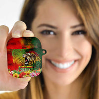 Hawaiian Reggae AirPods Case Jawaiian One Love-Tribal Tatoos and Rastafari Lion LT03 - Polynesian Pride