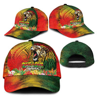 Hawaiian Reggae Classic Cap Jawaiian One Love-Tribal Tatoos and Rastafari Lion LT03 - Polynesian Pride