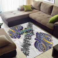 Traditional Art Hawaiian Kakau Tattoos Area Rug Graffiti Style - Polynesian Pride