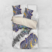 Traditional Art Hawaiian Kakau Tattoos Bedding Set Graffiti Style - Polynesian Pride