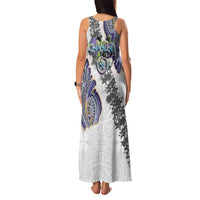 Traditional Art Hawaiian Kakau Tattoos Family Matching Tank Maxi Dress and Hawaiian Shirt Graffiti Style - Polynesian Pride