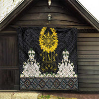 Flores de Mayo and Filipino Fiesta Quilt The Sun-Jasmine and Polynesian Yakan Tattoo Barong Style