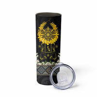 Flores de Mayo and Filipino Fiesta Skinny Tumbler The Sun-Jasmine and Polynesian Yakan Tattoo Barong Style LT03 - Polynesian Pride