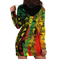Aotearoa Reggae Hoodie Dress Maori Reggae-One Love