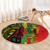 Aotearoa Reggae Round Carpet Maori Reggae-One Love