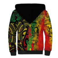 Aotearoa Reggae Sherpa Hoodie Maori Reggae-One Love