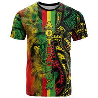 Aotearoa Reggae T Shirt Maori Reggae-One Love LT03 Reggae - Polynesian Pride