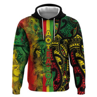 Aotearoa Reggae Zip Hoodie Maori Reggae-One Love