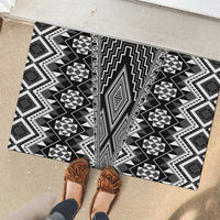 Aotearoa Tukutuku and Poutama Motif Classic Rubber Doormat LT03 - Polynesian Pride
