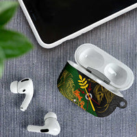 Chimpu Province Papua New Guinea AirPods Case Bird-of-paradise Art Tattoo and Melanesian Motifs LT03 - Polynesian Pride