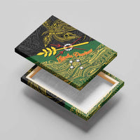 Chimpu Province Papua New Guinea Canvas Wall Art Bird-of-paradise Art Tattoo and Melanesian Motifs - Polynesian Pride