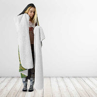 Chimpu Province Papua New Guinea Hooded Blanket Bird-of-paradise Art Tattoo and Melanesian Motifs - Polynesian Pride