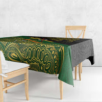 Chimpu Province Papua New Guinea Tablecloth Bird-of-paradise Art Tattoo and Melanesian Motifs - Polynesian Pride