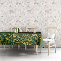 Chimpu Province Papua New Guinea Tablecloth Bird-of-paradise Art Tattoo and Melanesian Motifs - Polynesian Pride