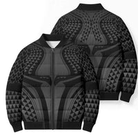 Hawaiian Kakau Art Tattoos Aquaman Style Bomber Puffer Jacket Special Edition - Polynesian Pride
