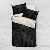 Hawaiian Kakau Art Tattoos Aquaman Style Bedding Set Black Version - Polynesian Pride