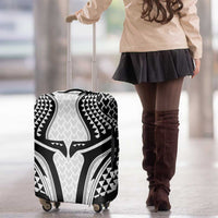 Hawaiian Kakau Art Tattoos Aquaman Style Luggage Cover White Version - Polynesian Pride