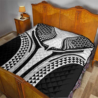 Hawaiian Kakau Art Tattoos Aquaman Style Quilt White Version - Polynesian Pride