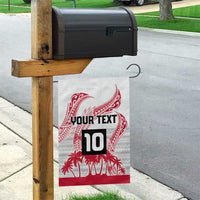 Cook Islands Marathon 2025-Pursuit in Paradise Garden Flag Red Color