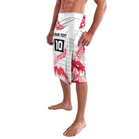 Cook Islands Marathon 2025-Pursuit in Paradise Lavalava Red Color