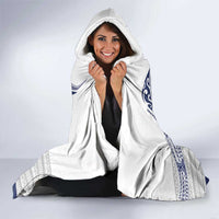 Cook Islands Marathon 2025-Pursuit in Paradise Hooded Blanket Blue Color