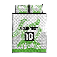 Cook Islands Marathon 2025-Pursuit in Paradise Quilt Bed Set Green Color