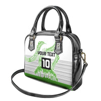 Cook Islands Marathon 2025-Pursuit in Paradise Shoulder Handbag Green Color