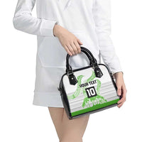 Cook Islands Marathon 2025-Pursuit in Paradise Shoulder Handbag Green Color